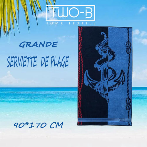 BEACH TOWEL - SERVIETTE DE PLAGE TWO-BE