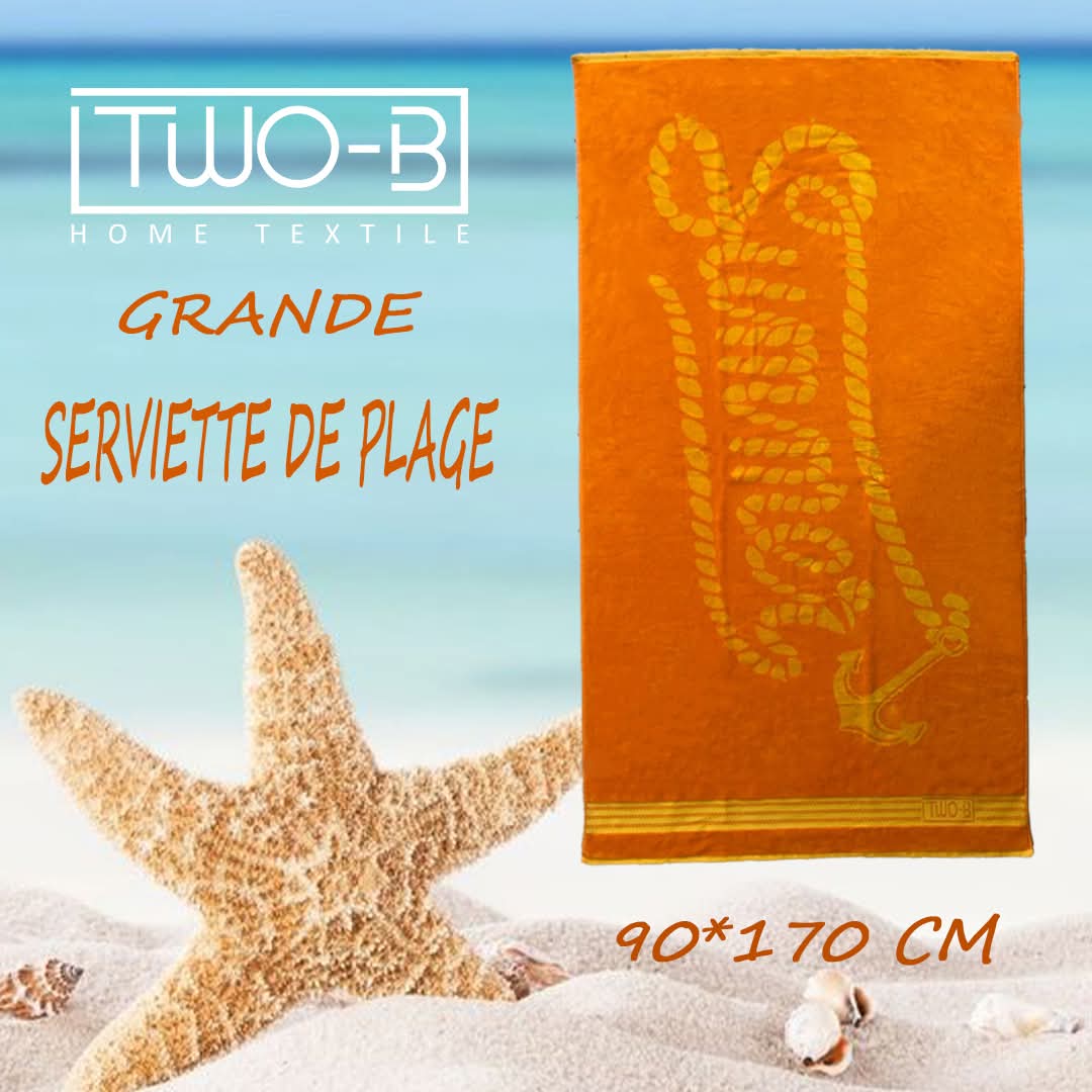 BEACH TOWEL - SERVIETTE DE PLAGE TWO-BE