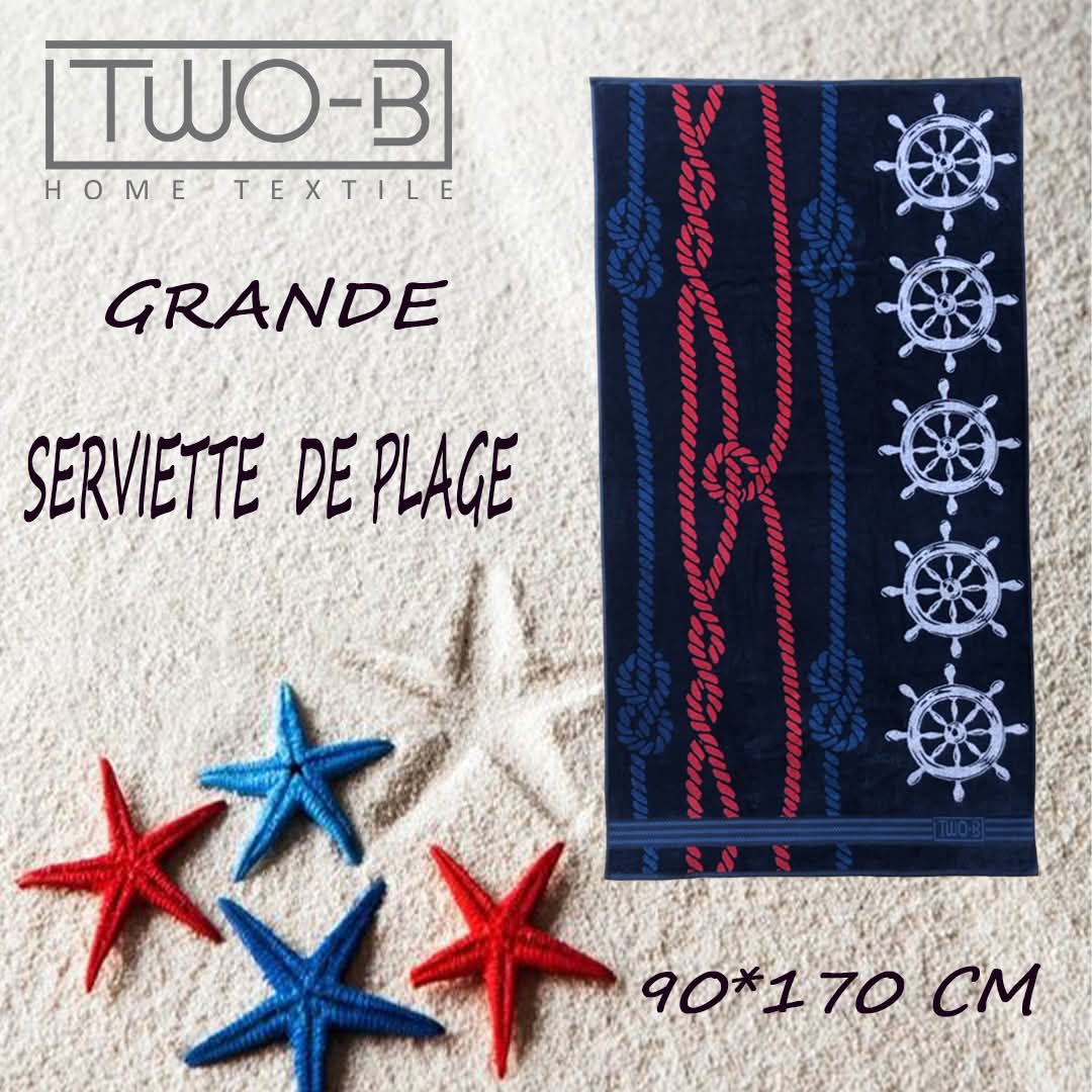 BEACH TOWEL - SERVIETTE DE PLAGE TWO-BE