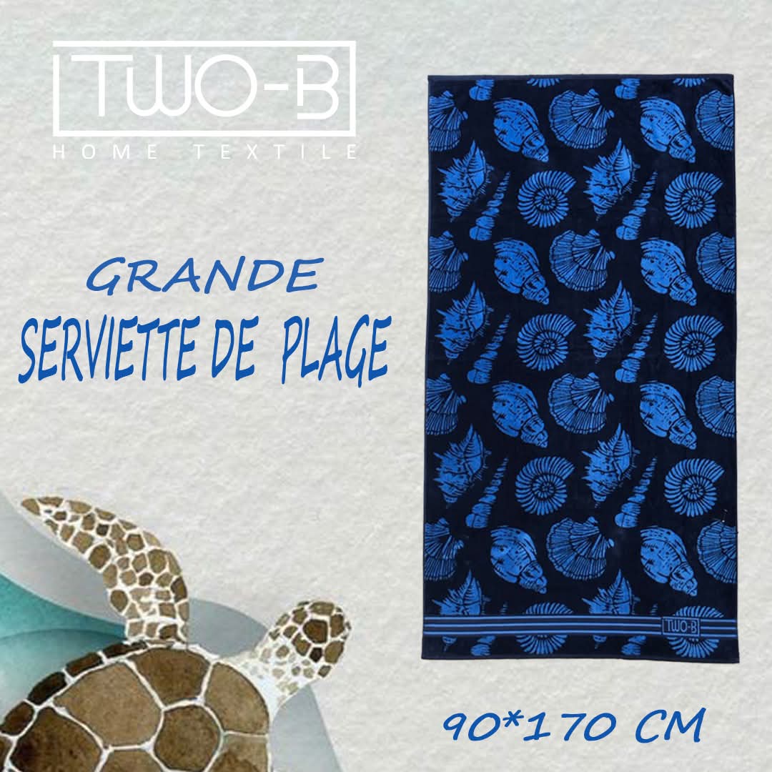 BEACH TOWEL - SERVIETTE DE PLAGE TWO-BE