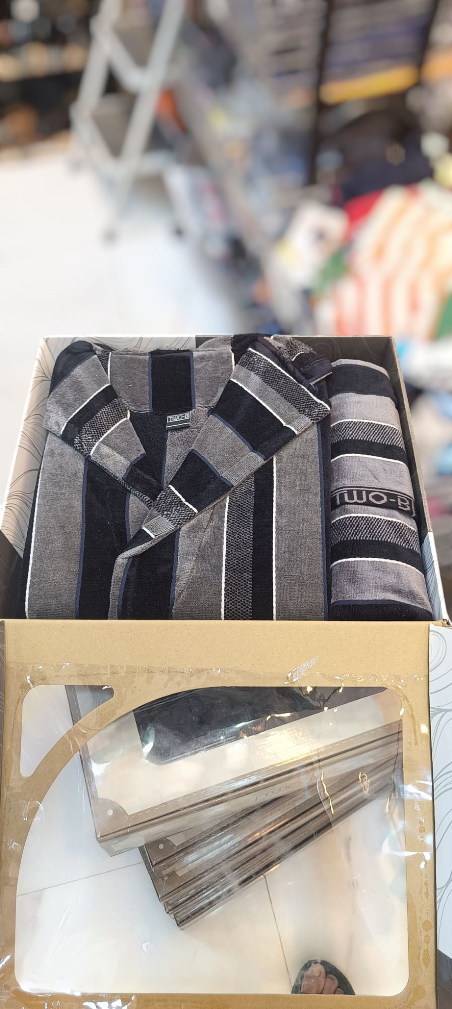 BATHROBE TWO-BE HOMME