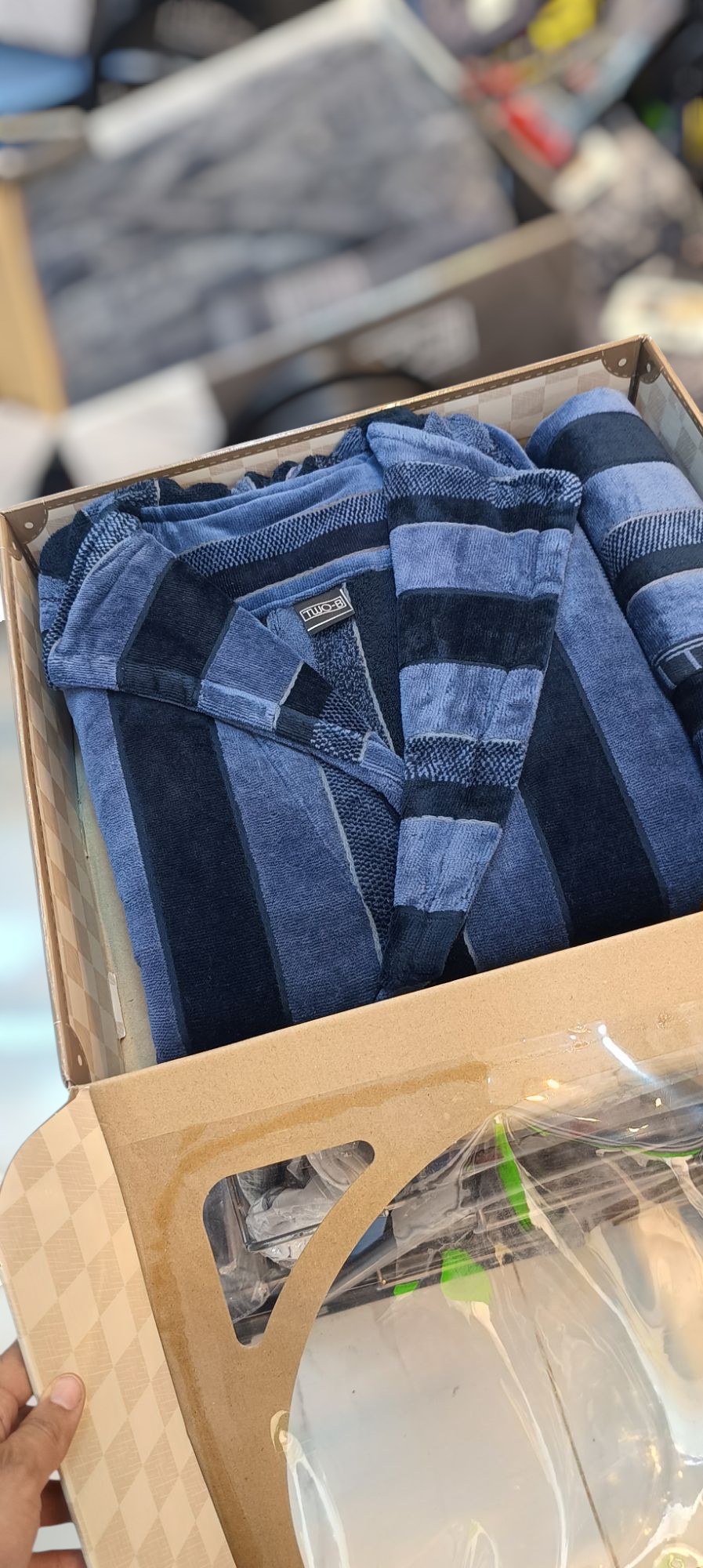 BATHROBE TWO-BE HOMME