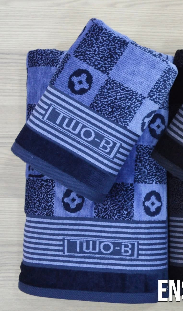 TOWEL SET - SERVIETTE ENSEMBLE TWO-BE