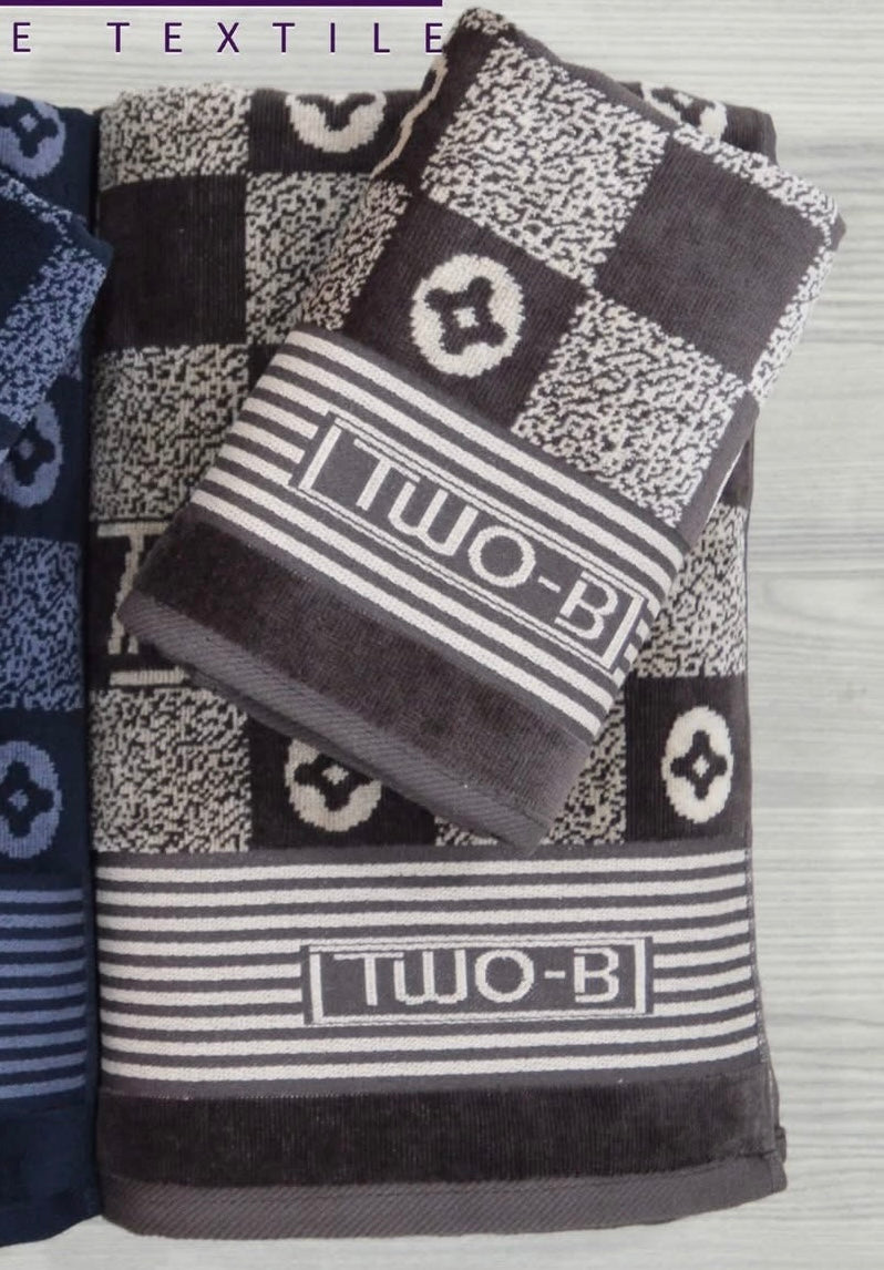 TOWEL SET - SERVIETTE ENSEMBLE TWO-BE